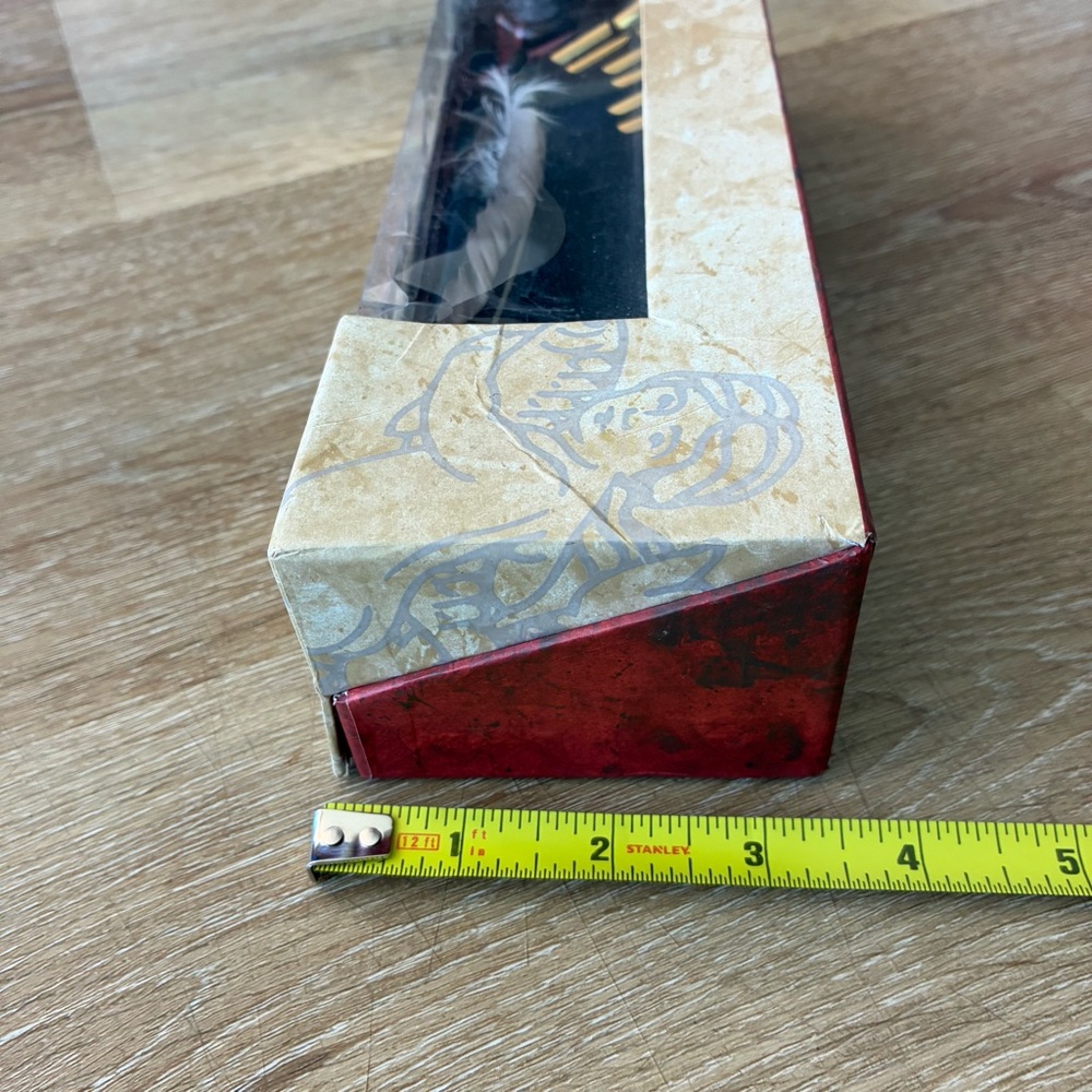 Authentic Models Quill Pen Calligraphy Set Ink Nibs Box Feather Red - Picture 14 of 15